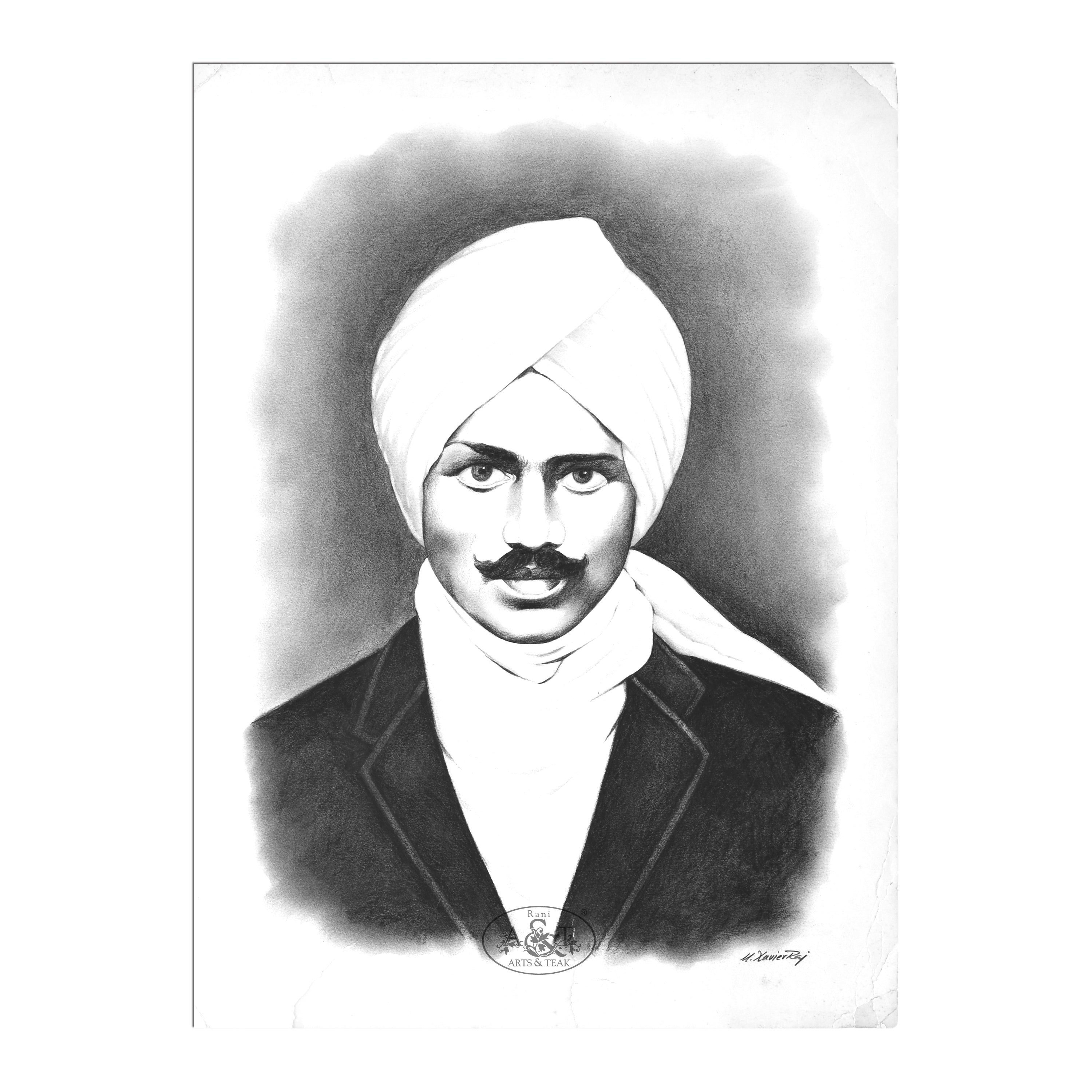 Subramania Bharati – RANI ARTS & TEAK