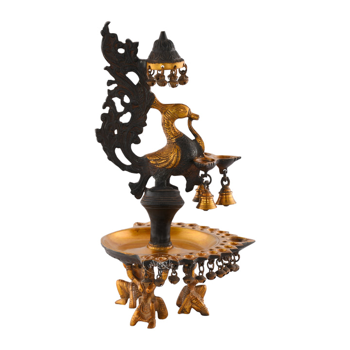 Hamsa Lamp with bells
