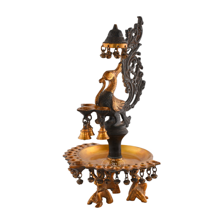 Hamsa Lamp with bells