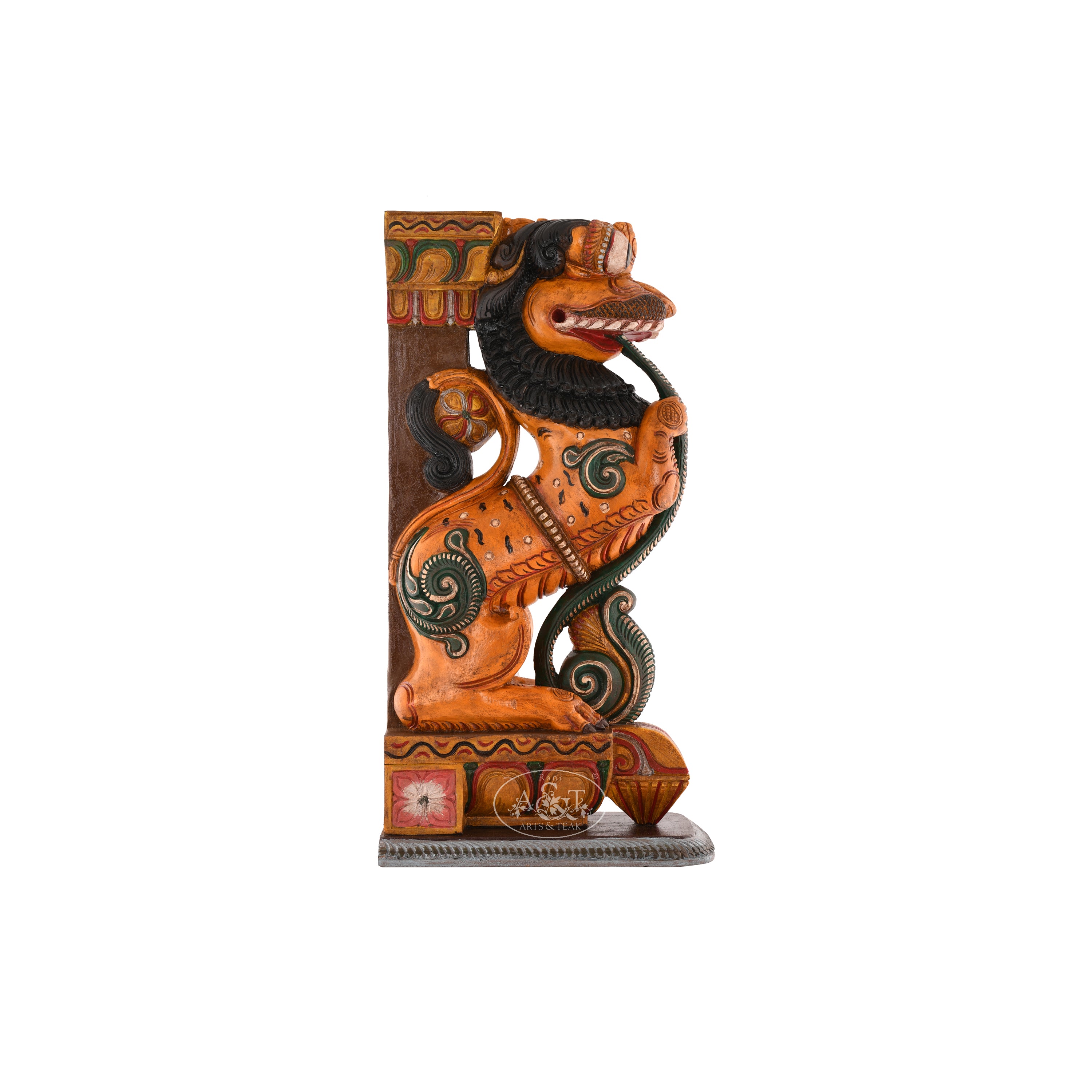 Traditional Yali Bracket for home decorative - Rani Arts & Teak