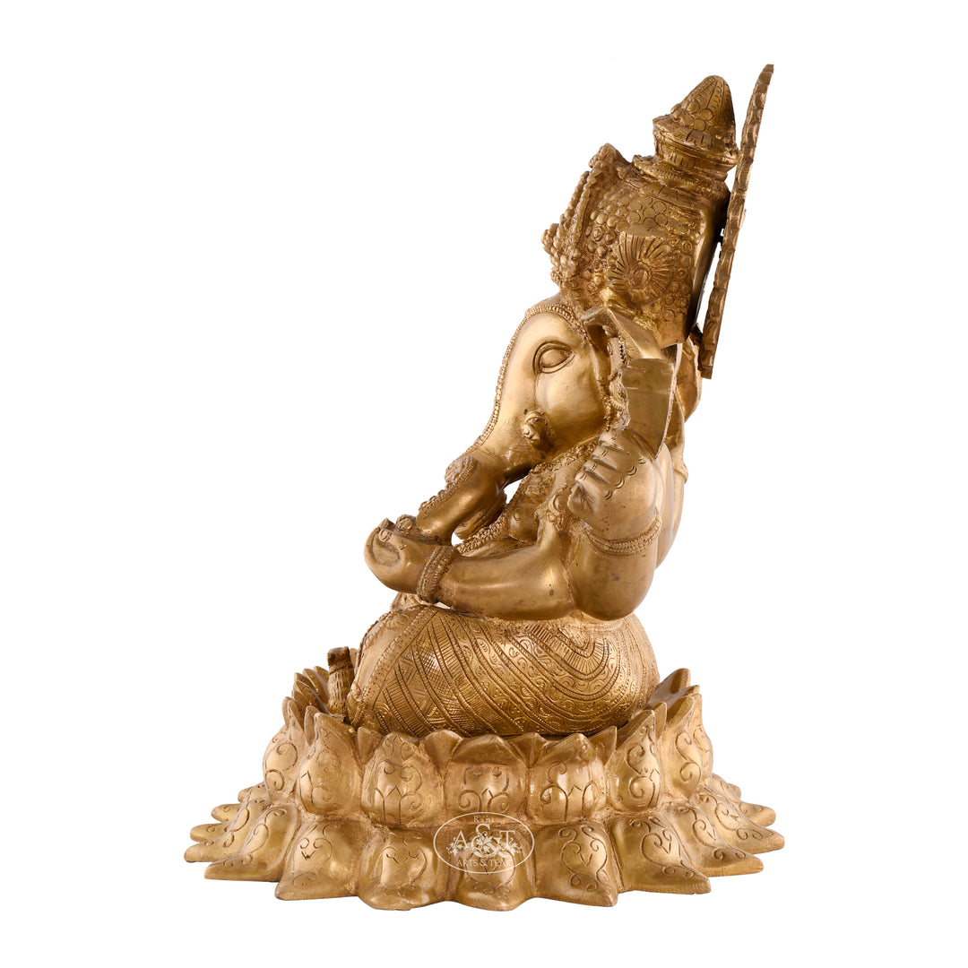 Ganesh on Lotus
