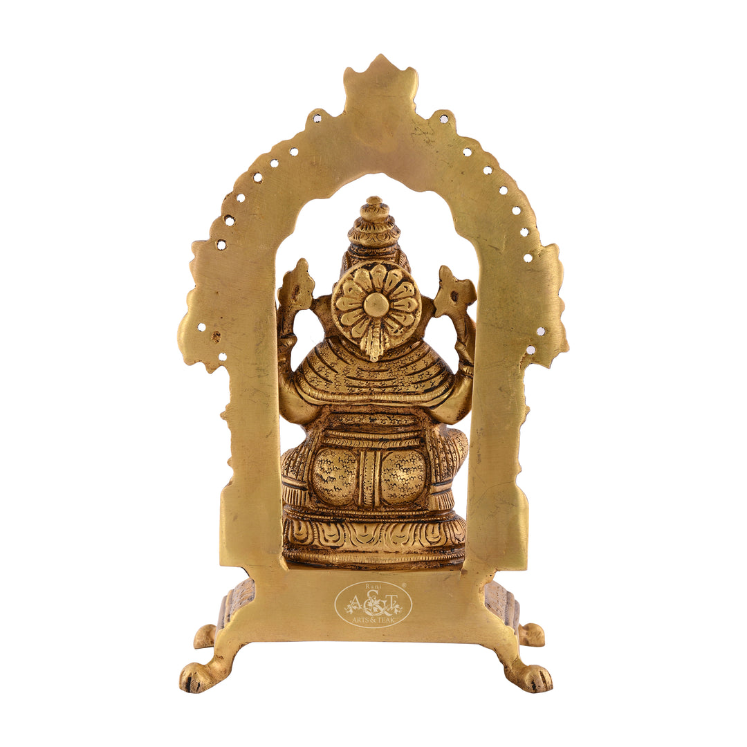 Ganesha mushak with Prabhavali