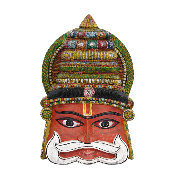 Wooden Kathakali Mask