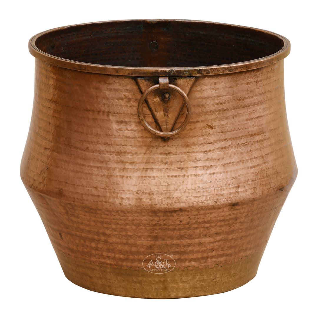 Copper Planter Vase -XIII