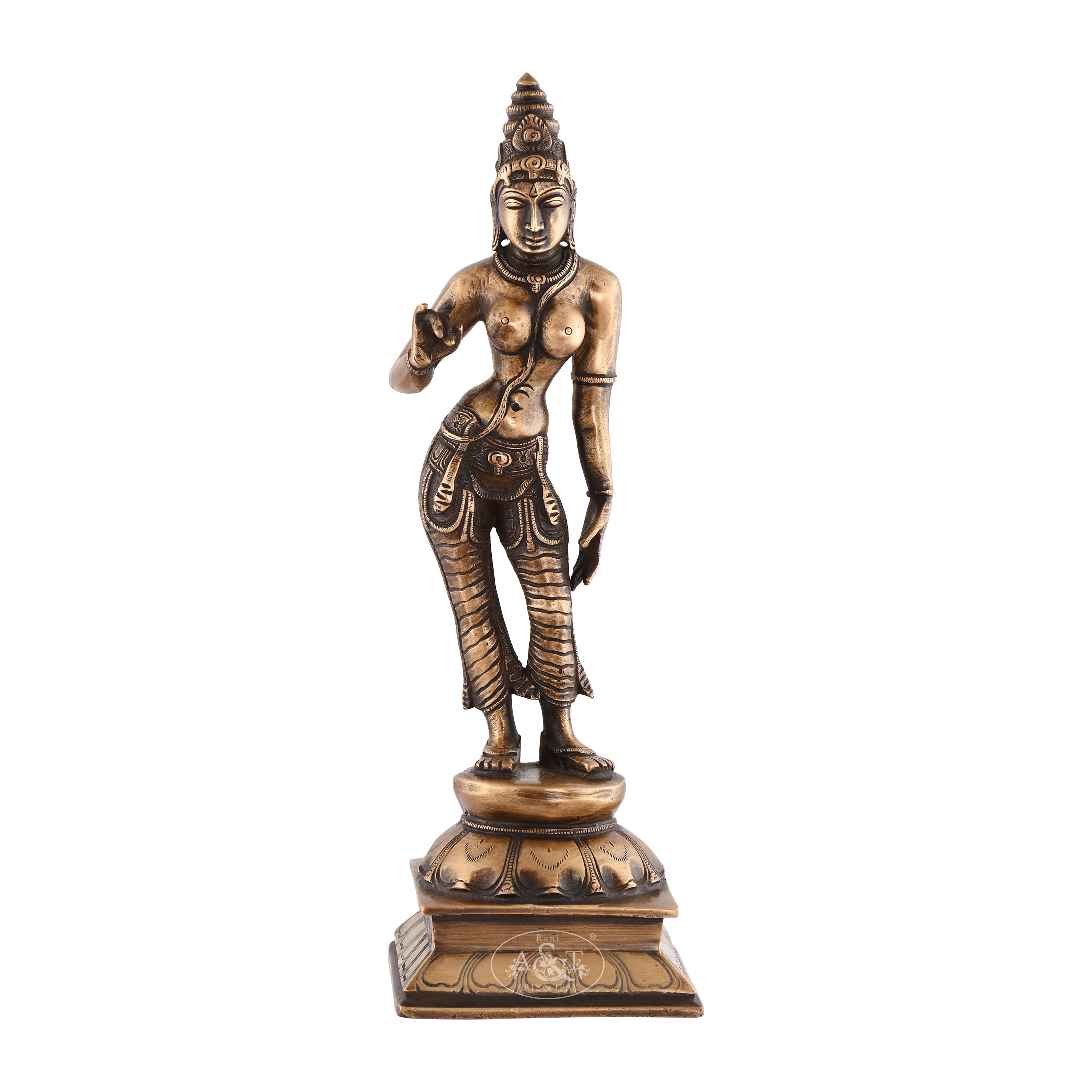 Parvati Rani Buy Beautiful Parvati Sculpture - Rani Arts & Teak – RANI ARTS & TEAK