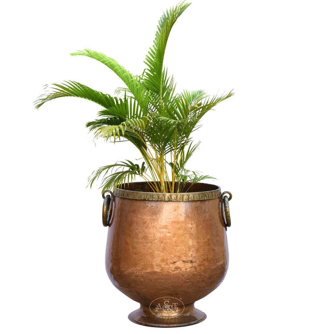Copper Planter Vase -II