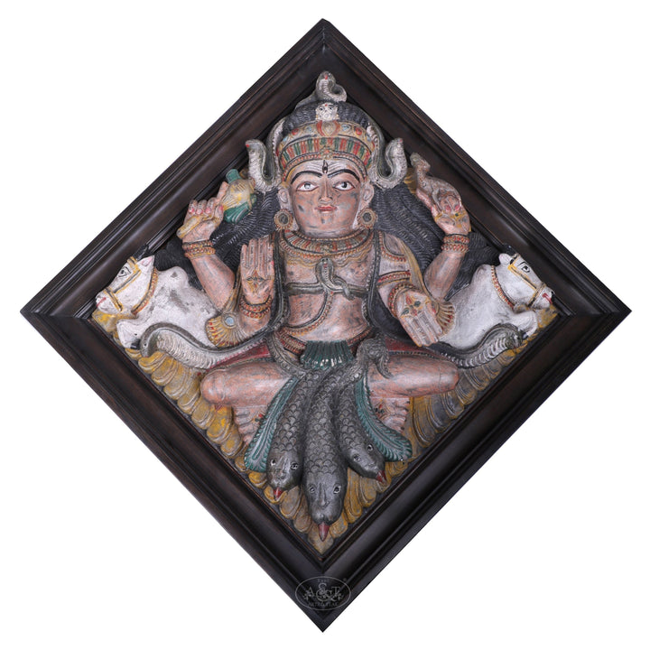 Wooden Wall Panel - Shiva